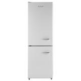 iio Retro 23" Bottom Freezer 11 cu. ft. Energy Star Refrigerator, Glass, Size 73.3 H x 23.0 W x 24.5 D in | Wayfair ALBR1372WW-L