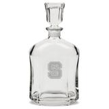 NC State Wolfpack 23.75oz. Crystal Decanter
