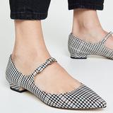 Kate Spade Shoes | New Kate Spade Mallory Mary Jane Flats | Color: Black/White | Size: 7.5