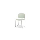 Corrigan Studio® Riceville Stacking Patio Dining Side Chair Metal, Size 33.0 H x 20.0 W x 19.0 D in | Wayfair BE608CA8B6054242AD5B3B5B84668A5E