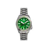 Shield Atlantis Abalone Bracelet Watch w/Date Green - Men's SLDSH108-3