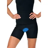 InstantFigure Women's Cycling Padded Shorts, Black, Medium