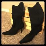Nine West Shoes | Nine West Comfort Fit Black Boots | Color: Black | Size: 8