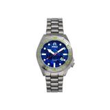 Shield Atlantis Abalone Bracelet Watch w/Date Blue - Men's SLDSH108-5