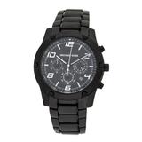 Michael Kors Accessories | Mk Caine Chronograph Black Ion-Plated Men's Watch | Color: Black/White | Size: Os