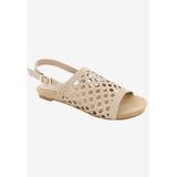 Women's Newable Sandal by Bellini in Gold Woven (Size 6 1/2 M)