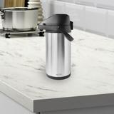 Brentwood 14 Cup Airpot Stainless Steel in Gray, Size 9.0 H x 9.0 W x 15.0 D in | Wayfair 950103565M