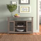 Andover Mills™ Ferrill 51.96" Wide Buffet Table Wood in Brown/Gray, Size 35.0 H x 51.96 W x 15.75 D in | Wayfair 4367B6483E5141EA95760BB5F98FC31B