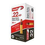 Aguila Super Extra High Velocity 22 Long Rifle Rimfire Ammo - 22 Lr 38gr Copper Plated Hollow Point