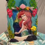Disney Accents | Little Mermaid Ariel Picture Frame | Color: Blue/Green | Size: Os
