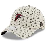 Women's New Era Cream Atlanta Falcons Floral 9TWENTY Adjustable Hat