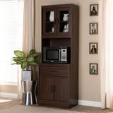 Andover Mills™ Forbell Dining Hutch Wood in Brown, Size 70.87 H x 23.62 W x 15.75 D in | Wayfair CAA9F4E990004E1B889027FF9631FAFA