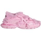 Track Fake Fur Sandals - Pink - Balenciaga Flats