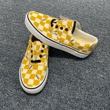 Vans Shoes | Big Check Era Vans | Color: White/Yellow | Size: 7.5