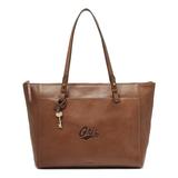 Women's Fossil Brown Montana Grizzlies Leather Rachel Tote