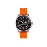 Shield Sonar Chronograph Strap Watch w/Date Orange - Men's SLDSH113-2