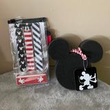 Disney Bath | Disney Bundle Mickey Mouse Sponge & Nai | Color: Black/Red | Size: Os