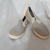 American Eagle Outfitters Shoes | American Eagle Outfitters Canvas Slip-Ons | Color: Blue/White | Size: 6.5