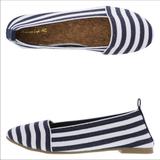 American Eagle Outfitters Shoes | American Eagle Ae Callie Stretch Slip-On Shoes | Color: Blue/White | Size: 9