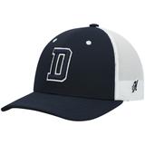 Youth HOOey Navy/White Dallas Cowboys D Logo Trucker Snapback Hat