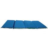 KinderMat® 2” Thick Folding Nap Mat Vinyl in Blue, Size 2.0 H x 24.0 W x 48.0 D in | Wayfair PZ-HDM302