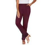 Plus Size Women's The Knit Jean by Catherines in Midnight Berry (Size 3X)