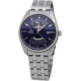 Multi Year Automatic Blue Dial Watch -ba0003l10b - Metallic - Orient Watches
