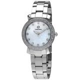 Carmel Crystal Markers Watch -16604-22 - Metallic - Cabochon Watches