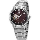 Helios Automatic Red Dial Watch -ag0027y - Metallic - Orient Watches