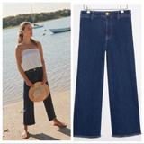 Anthropologie Jeans | Anthropologie Pilcro High Rise Wide Leg Jeans 29 | Color: Blue | Size: 29