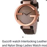 Gucci Accessories | Gucci Interlocking Watch | Color: Brown | Size: Os