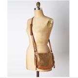 Anthropologie Bags | Anthropologie Tano Abrojo Crossbody Bag Purse | Color: Gold/Tan | Size: Os
