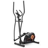 Costway Elliptical Exercise Machine Magnetic Cross Trainer with LCD Monitor