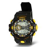 HMY Jewelry Men's Watches MULTI - Yellow & Black Sports Chronograph Watch