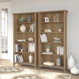 Lark Manor™ Pernell 63" W x 32" W Standard Bookcase Wood in Brown, Size 63.0 H x 32.0 W x 12.17 D in | Wayfair 561D7D137A6849628A54956C9C42C9F4