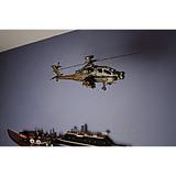 Williston Forge Ashad Ah-64 Apache 1:24 Helicopter Metal in Gray, Size 9.0 H x 17.0 W x 18.0 D in | Wayfair STSS6303 42972419