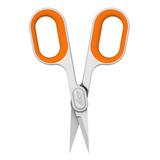 Slice Scissors White/Orange - White & Orange Small Pointed Scissors
