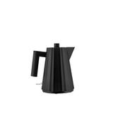 Alessi Plissé Electric Tea Kettle Plastic in Black, Size 7.88 H x 8.27 W x 6.3 D in | Wayfair MDL06/1BUS