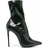 Eva 120mm Ankle Boots - Green - Le Silla Boots