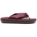 Charisma Thong-strap Sandals - Red - Ancient Greek Sandals Flats