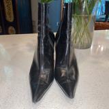Nine West Shoes | Nine West Seider Pointy Toe Blk Ltr Stiletto Boot | Color: Black | Size: 6.5