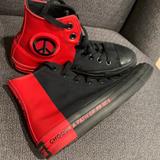 Converse Shoes | Kids Converse Chuck Taylor Hi Seek Peace | Color: Black/Red | Size: 4.5b