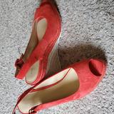 Nine West Shoes | New Nine West Espadrilles | Color: Red | Size: 10.5