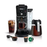 Ninja CFP201 DualBrew Coffee Maker, Single-Serve, Keurig K-Cup Coffee Pod & 12-Cup Drip Coffee Maker, Multicolor