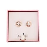 Kate Spade Jewelry | Kate Spade Flying Colors Marquise Studs | Color: Gold/White | Size: Os