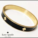 Kate Spade Jewelry | Kate Spade Black Gold Enamel Bangle | Color: Black/Gold | Size: Os