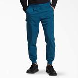 Dickies Men's Balance Mid Rise Jogger Scrub Pants - Caribbean Blue Size 2Xl (L10773)