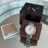 Michael Kors Accessories | 39mm Michael Kors Parker Chronograph Silver Watch | Color: Silver | Size: Os