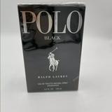 Polo By Ralph Lauren Other | Men's Polo Ralph Lauren Black Edt Spray, 4.2 Oz | Color: Black/Tan | Size: 4.2 Oz