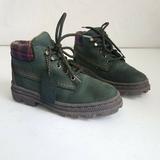 Nine West Shoes | Nine West Boys Leather Suede Dark Desert Boots | Color: Green | Size: 12.5b